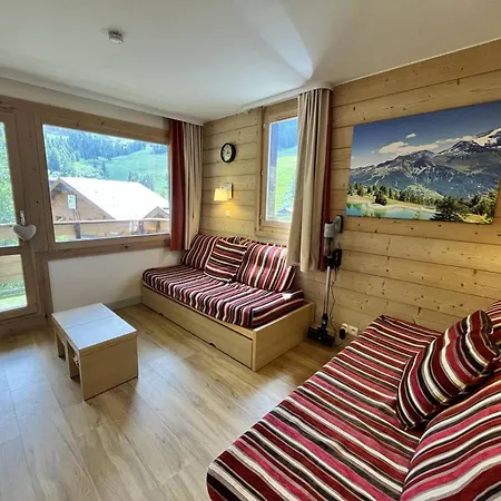 2 Pieces A La Plagne, Balcon Ensoleille, 5 Couchages - Fr-1-351-277 Lägenhet