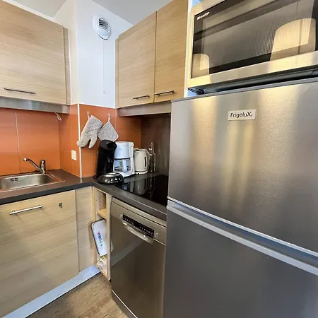 2 Pieces A La Plagne, Balcon Ensoleille, 5 Couchages - Fr-1-351-277 Lägenhet