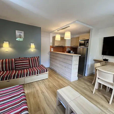 2 Pieces A La Plagne, Balcon Ensoleille, 5 Couchages - Fr-1-351-277 La Plagne