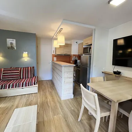 Apartment 2 Pieces A La Plagne, Balcon Ensoleille, 5 Couchages - Fr-1-351-277