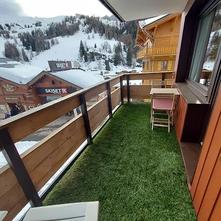 Apartment 2 Pieces A La Plagne, Balcon Ensoleille, 5 Couchages - Fr-1-351-277