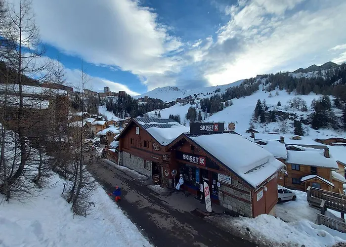 2 Pieces A La Plagne, Balcon Ensoleille, 5 Couchages - Fr-1-351-277 La Plagne