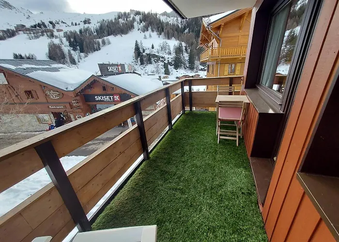 Apartment 2 Pieces A La Plagne, Balcon Ensoleille, 5 Couchages - Fr-1-351-277